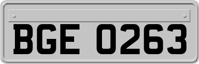 BGE0263