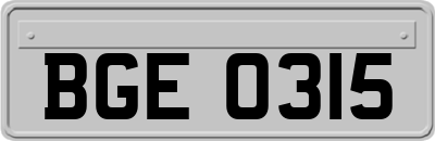 BGE0315