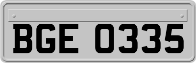 BGE0335
