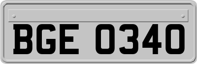 BGE0340