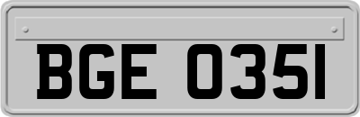 BGE0351