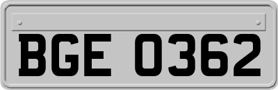 BGE0362