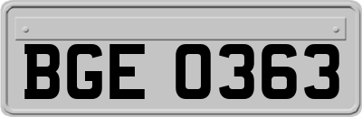 BGE0363