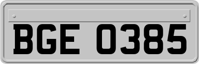 BGE0385