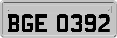 BGE0392