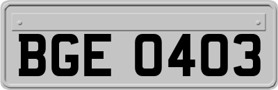 BGE0403