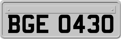BGE0430