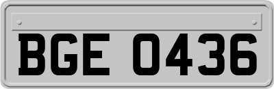 BGE0436