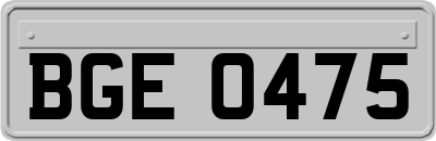 BGE0475