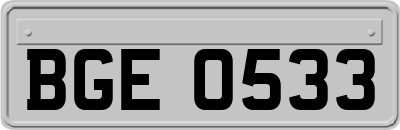 BGE0533