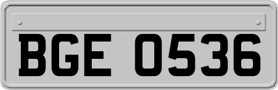 BGE0536
