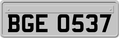 BGE0537