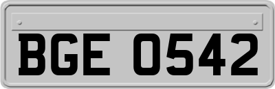 BGE0542
