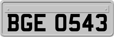 BGE0543