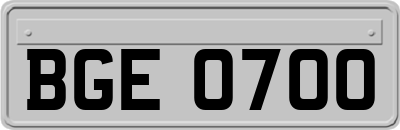 BGE0700