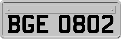 BGE0802