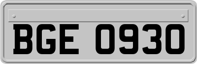 BGE0930
