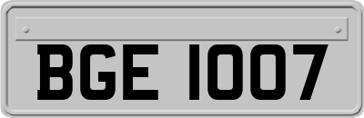 BGE1007