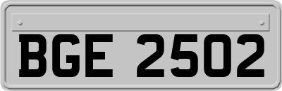 BGE2502