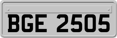 BGE2505