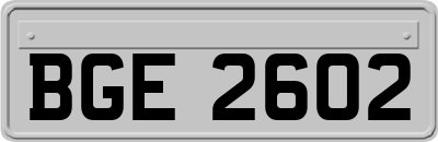 BGE2602