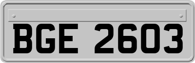 BGE2603