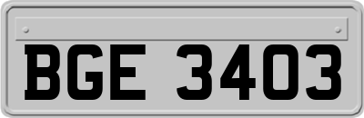 BGE3403