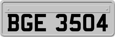 BGE3504