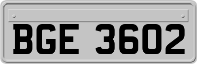 BGE3602