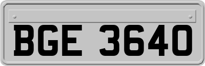 BGE3640
