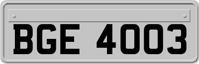 BGE4003