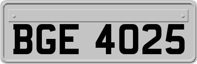 BGE4025