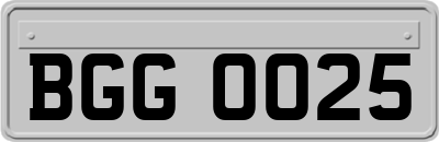 BGG0025
