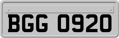 BGG0920
