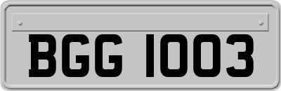 BGG1003
