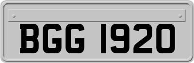 BGG1920