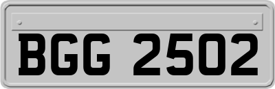 BGG2502