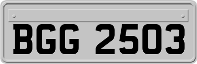 BGG2503