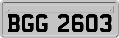 BGG2603