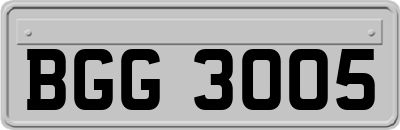 BGG3005
