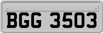 BGG3503