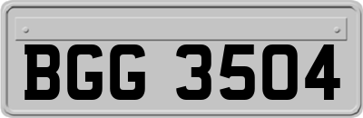BGG3504