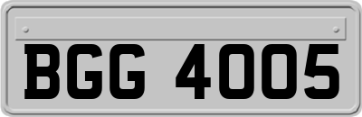 BGG4005
