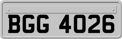 BGG4026