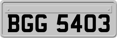 BGG5403