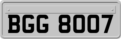 BGG8007