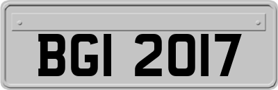 BGI2017