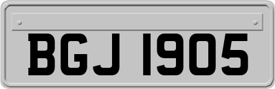 BGJ1905