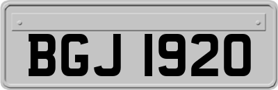 BGJ1920