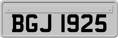 BGJ1925